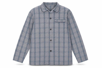 Mens UK Size XL Marks and Spencer Grey  Button-Up Long Sleeve Casual Shirt