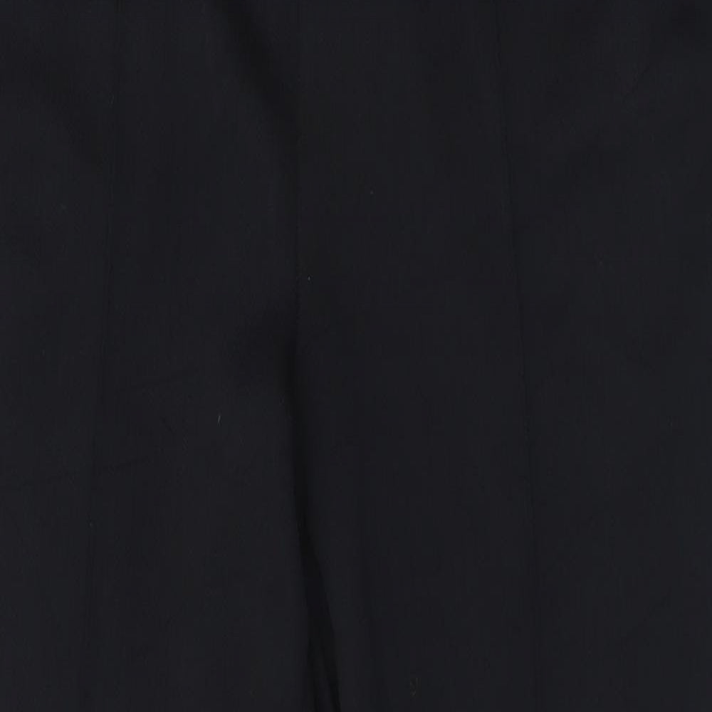 Bm collection Womens Black  Polyester Trousers  Size 14 L29 in Regular