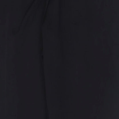 Bm collection Womens Black  Polyester Trousers  Size 14 L29 in Regular