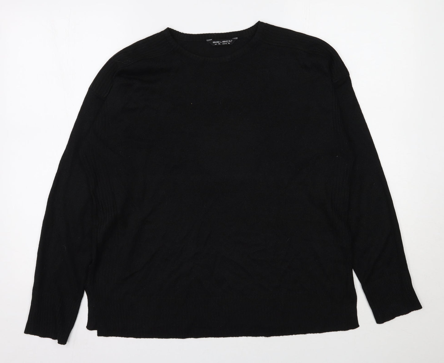 Womens UK Size XL Select Black Pullover Jumper
