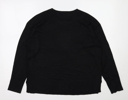 Womens UK Size XL Select Black Pullover Jumper