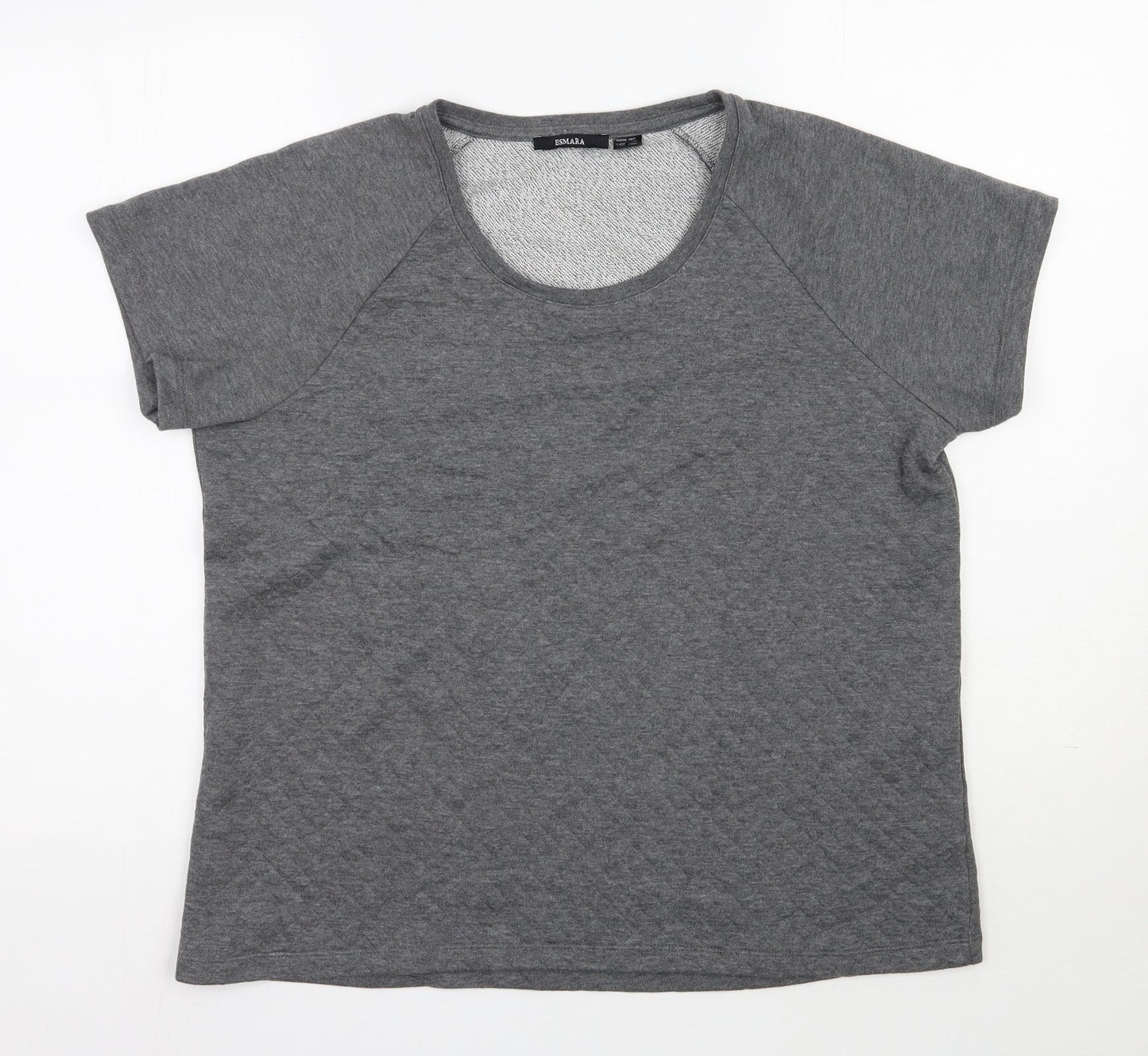 ESMARA Womens Grey  Polyester Pullover Sweatshirt Size 18  Pullover