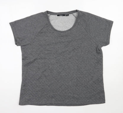 ESMARA Womens Grey  Polyester Pullover Sweatshirt Size 18  Pullover