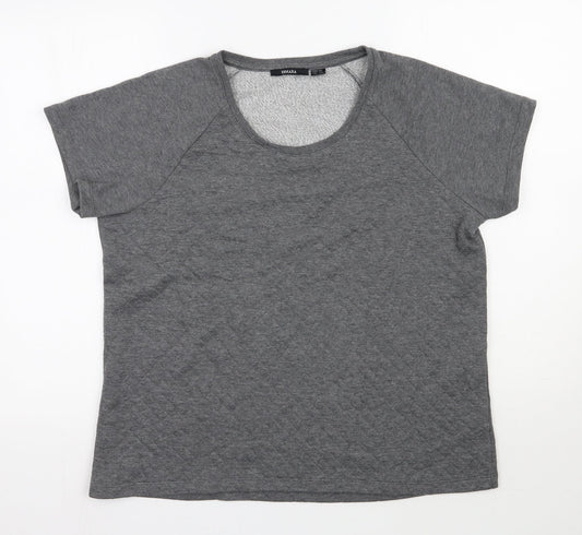 ESMARA Womens Grey  Polyester Pullover Sweatshirt Size 18  Pullover