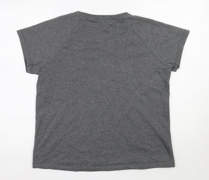 ESMARA Womens Grey  Polyester Pullover Sweatshirt Size 18  Pullover