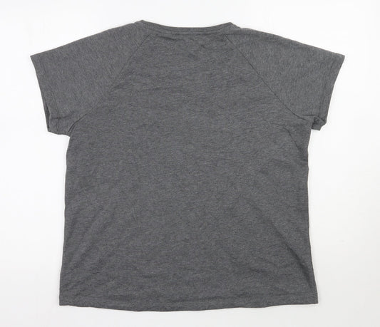 ESMARA Womens Grey  Polyester Pullover Sweatshirt Size 18  Pullover