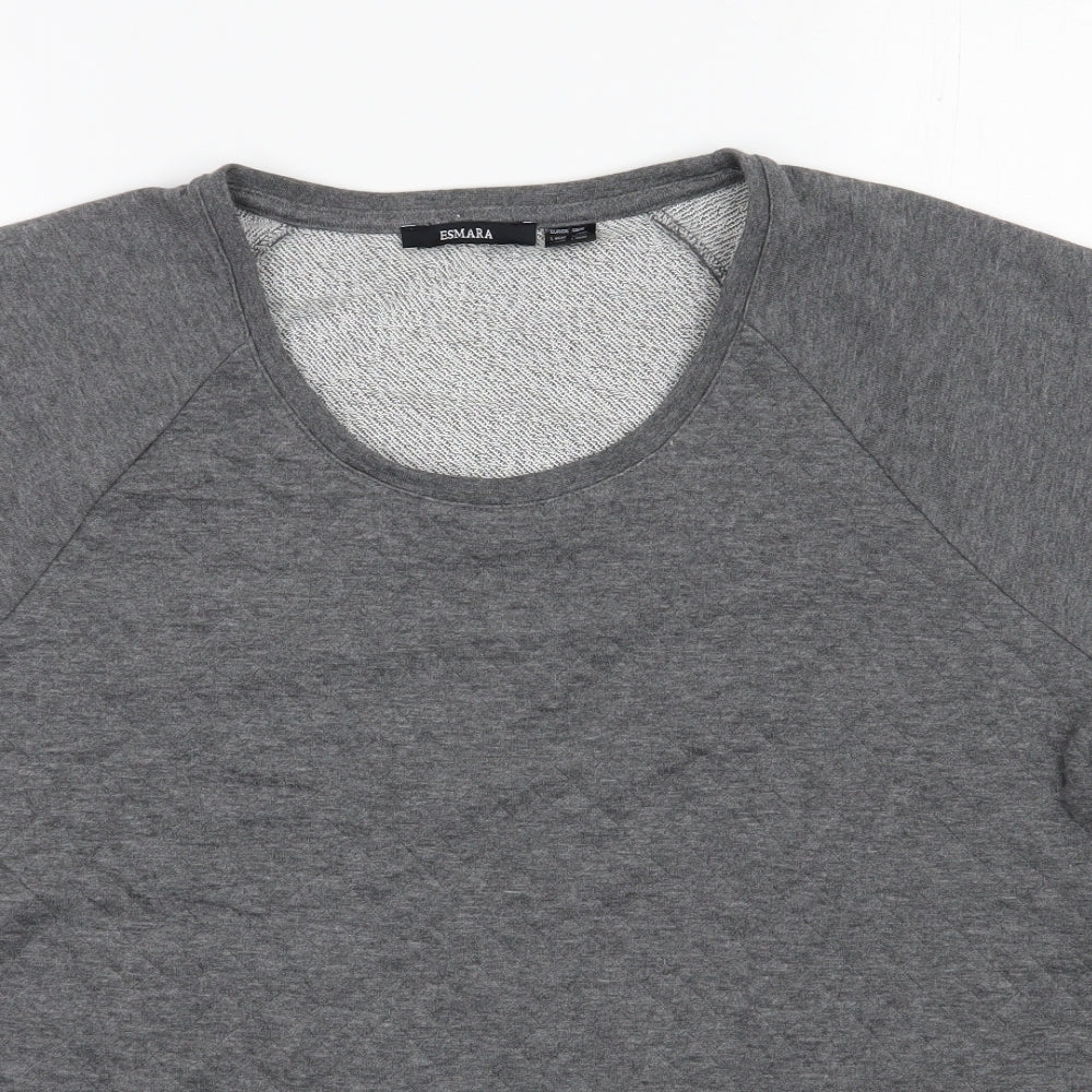 ESMARA Womens Grey  Polyester Pullover Sweatshirt Size 18  Pullover