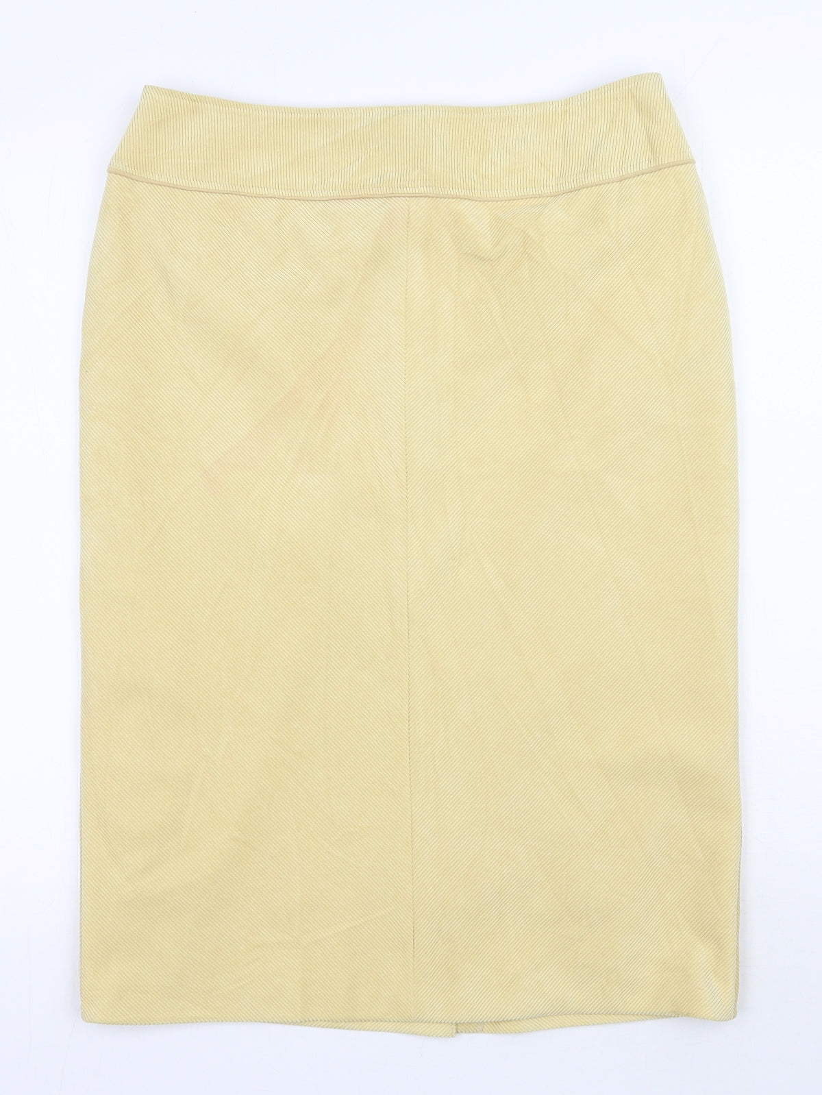 Womens UK Size 14 Gelco A-Line Corduroy Skirt