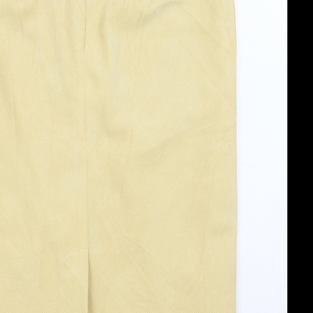 Womens UK Size 14 Gelco A-Line Corduroy Skirt