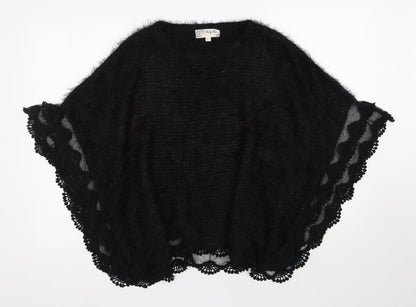 Womens UK Size M Vouley Vous Black Pullover Jumper
