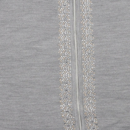 Anthology Womens Grey Scoop Neck  Acrylic Pullover Jumper Size 20