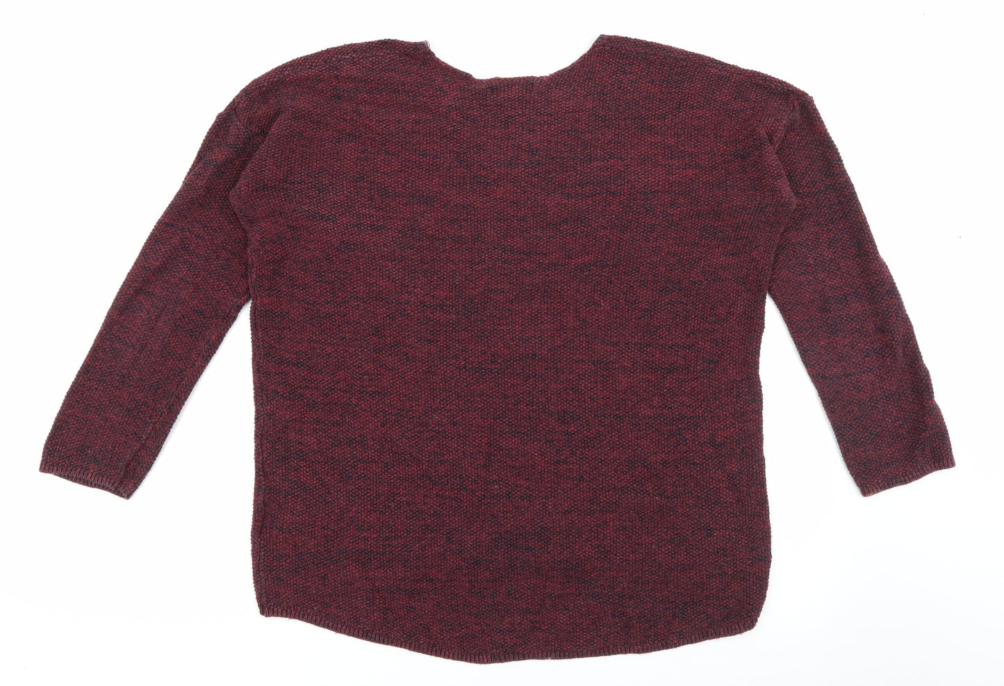 Womens UK Size L H&M Red Pullover Jumper
