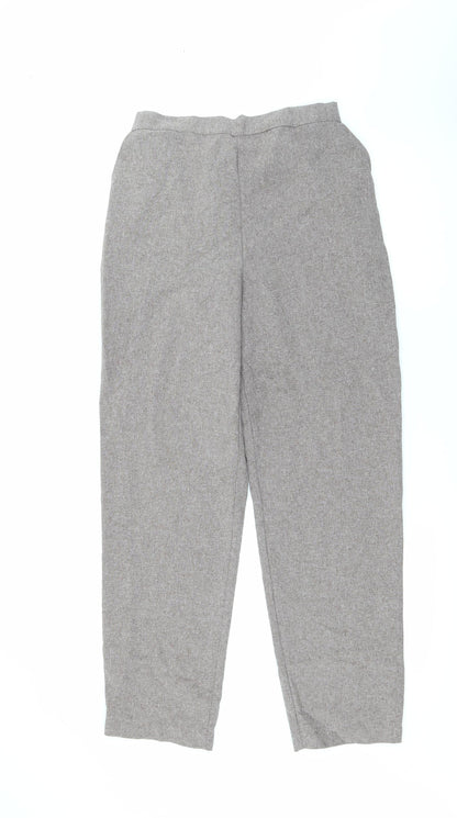Womens UK Size 14 Emma Collection Regular Fit Carrot Brown Trousers