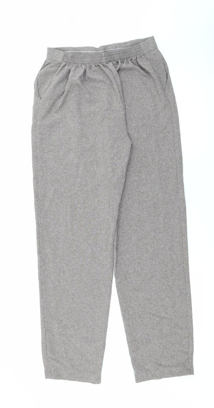 Womens UK Size 14 Emma Collection Regular Fit Carrot Brown Trousers