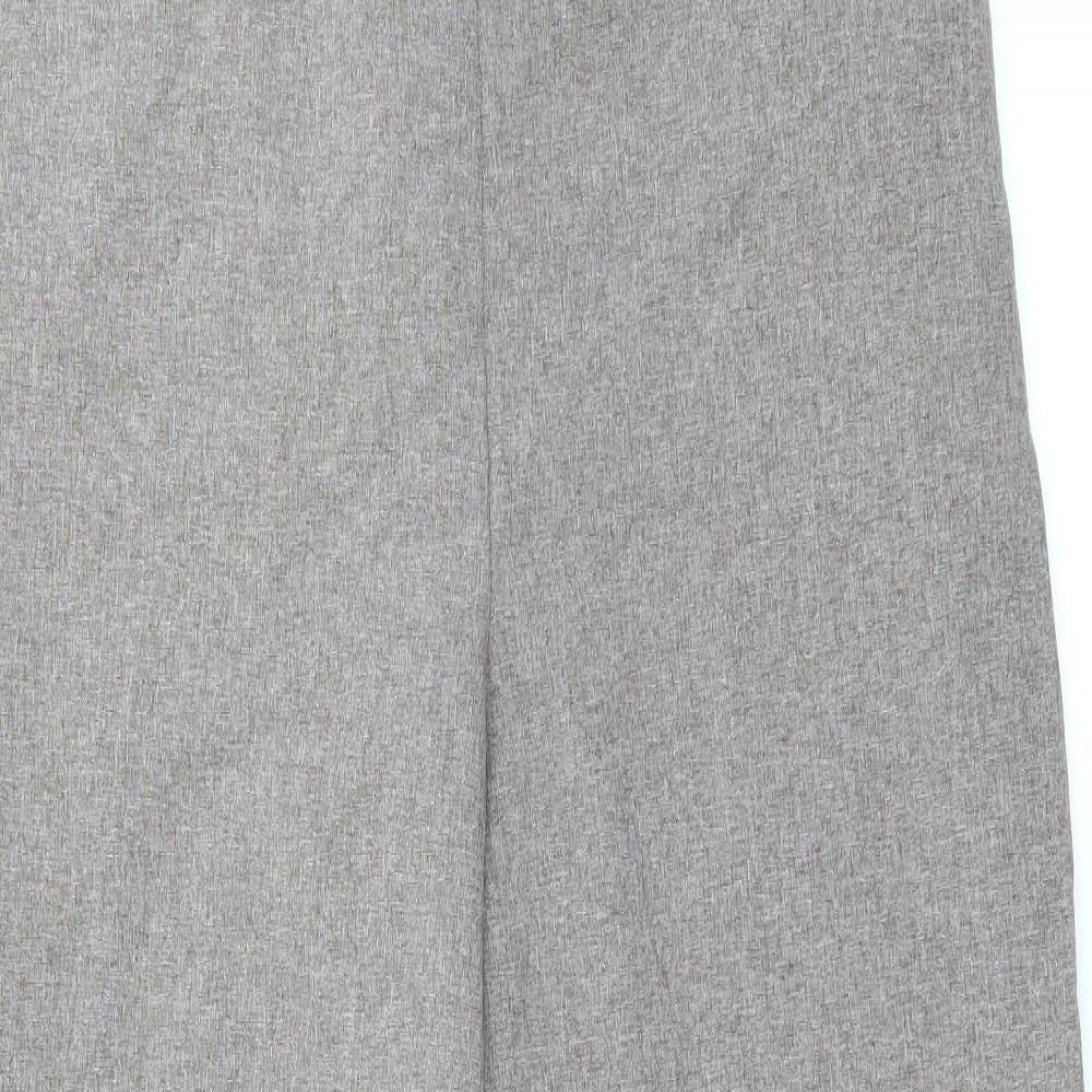 Womens UK Size 14 Emma Collection Regular Fit Carrot Brown Trousers