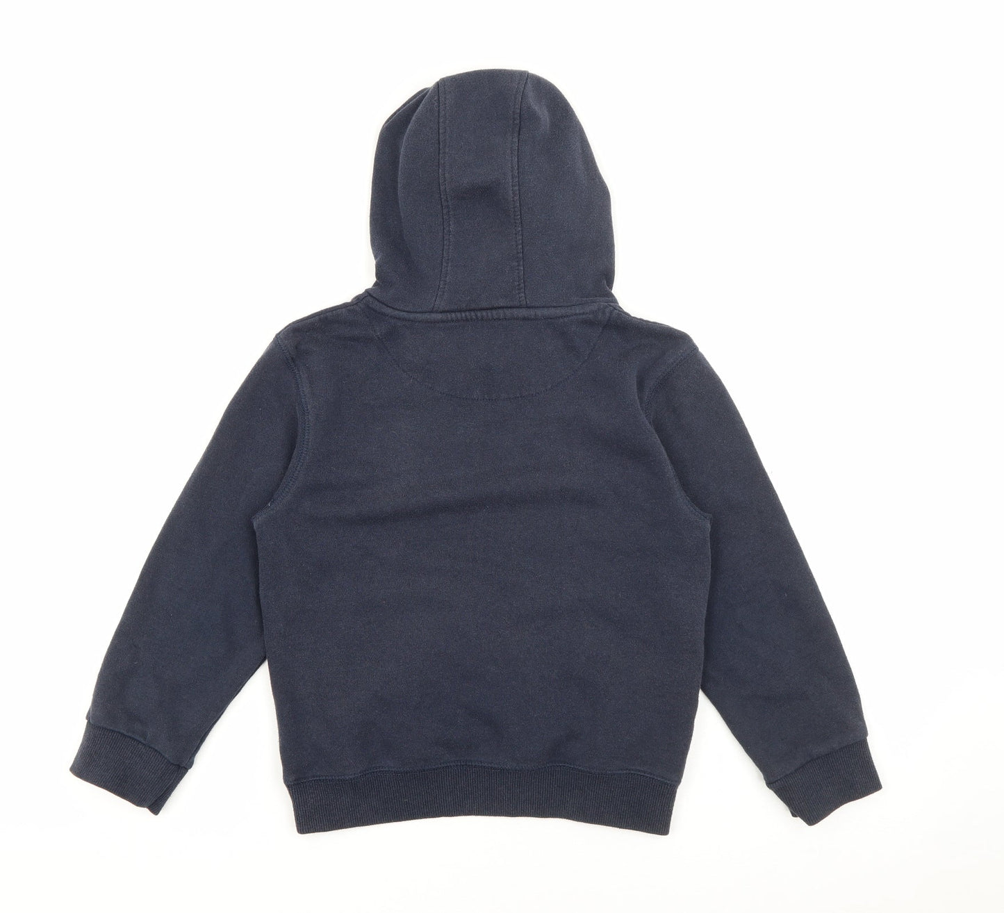 Rebel Boys Blue  Cotton Pullover Hoodie Size 7-8 Years