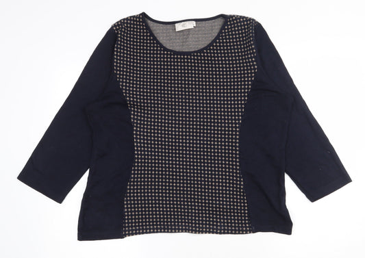 Womens UK Size 16 CC Blue Pullover Jumper