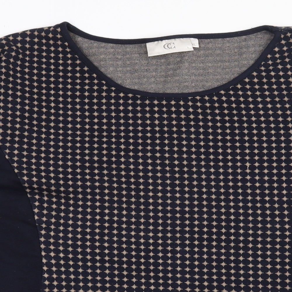 Womens UK Size 16 CC Blue Pullover Jumper