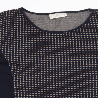 Womens UK Size 16 CC Blue Pullover Jumper