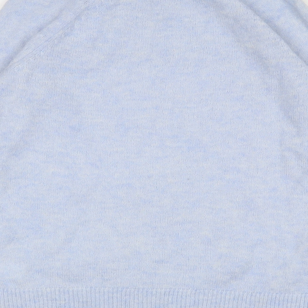Womens UK Size 8 H&M Blue Pullover Jumper