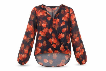 Womens UK Size 8 Dorothy Perkins Black Basic Blouse