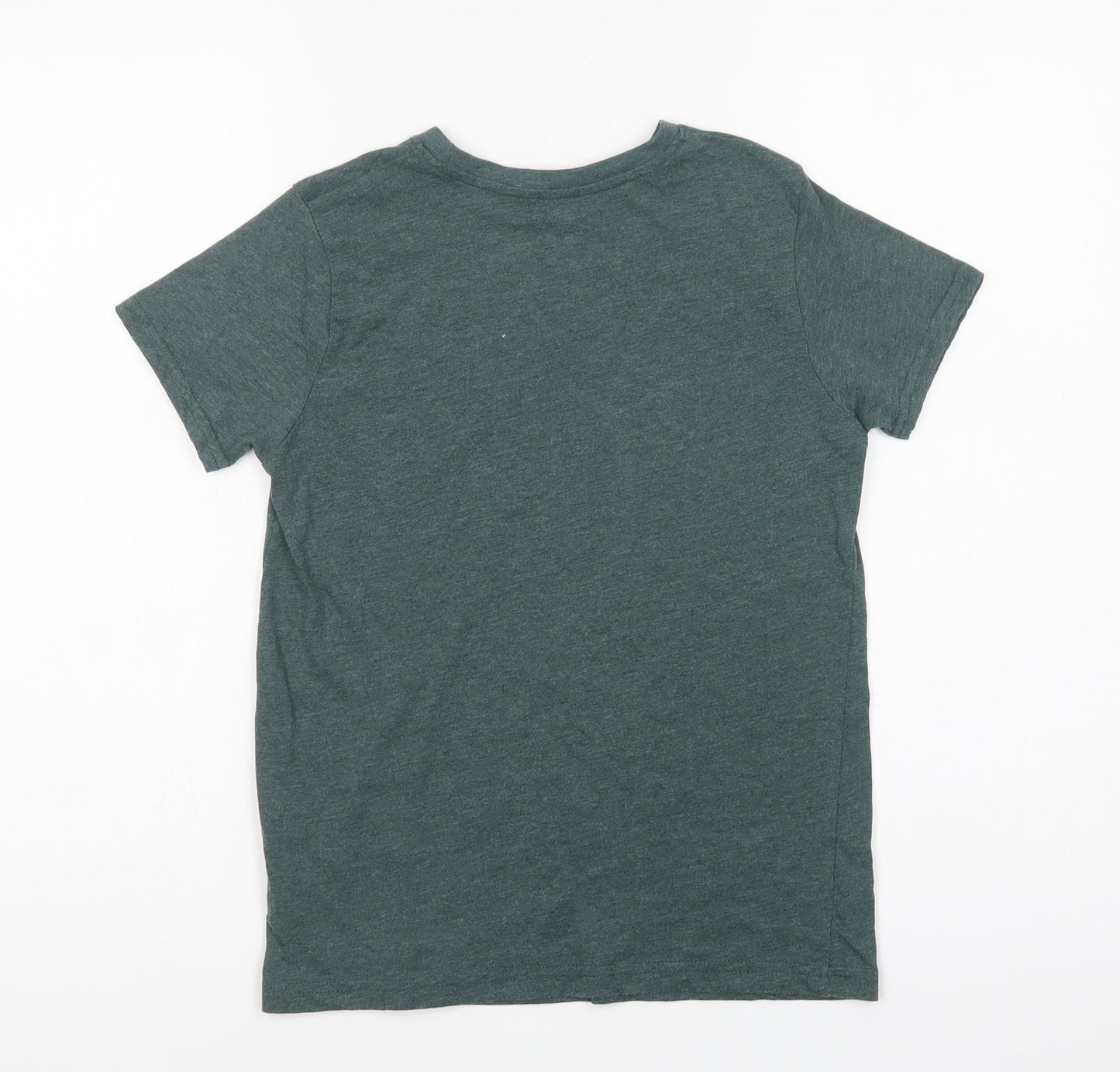Primark Girls Green  Cotton Pullover T-Shirt Size 9-10 Years Crew Neck Pullover - Canada