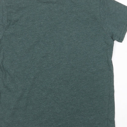 Primark Girls Green  Cotton Pullover T-Shirt Size 9-10 Years Crew Neck Pullover - Canada