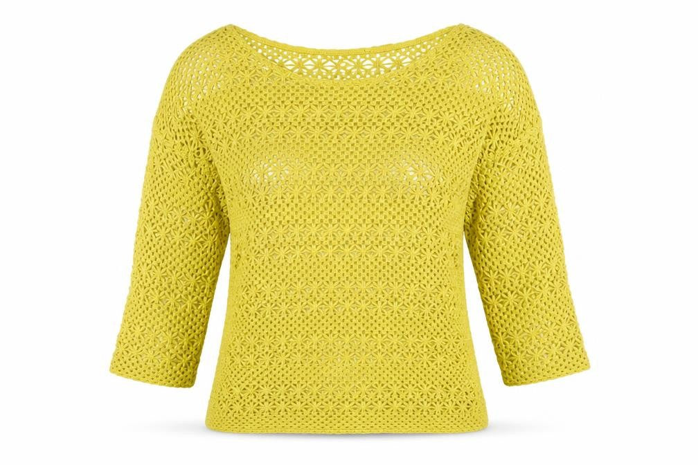 Womens UK Size 12 NEXT Yellow Shrug Jumper