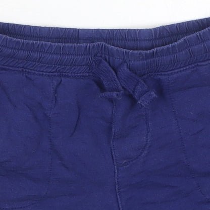 Carters Boys Blue  Cotton Sweatpants Trousers Size 18 Months  Drawstring - Sweat Shorts