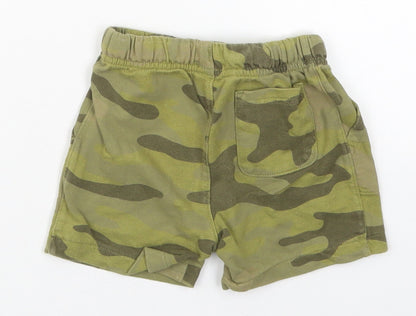 Carters Boys Green Camouflage Cotton Sweatpants Trousers Size 18 Months  Drawstring