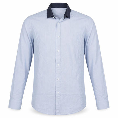 Mens UK Collar Size 14.5 Red Herring Smart Blue  Dress Shirt