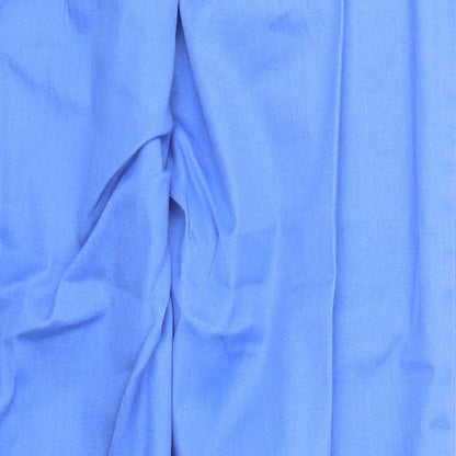 Roly Womens Blue  Polyester Trousers  Size M L30 in Regular Button