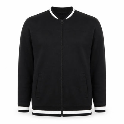 Womens UK Size 10 ASOS Black Full Zip Sweatshirt