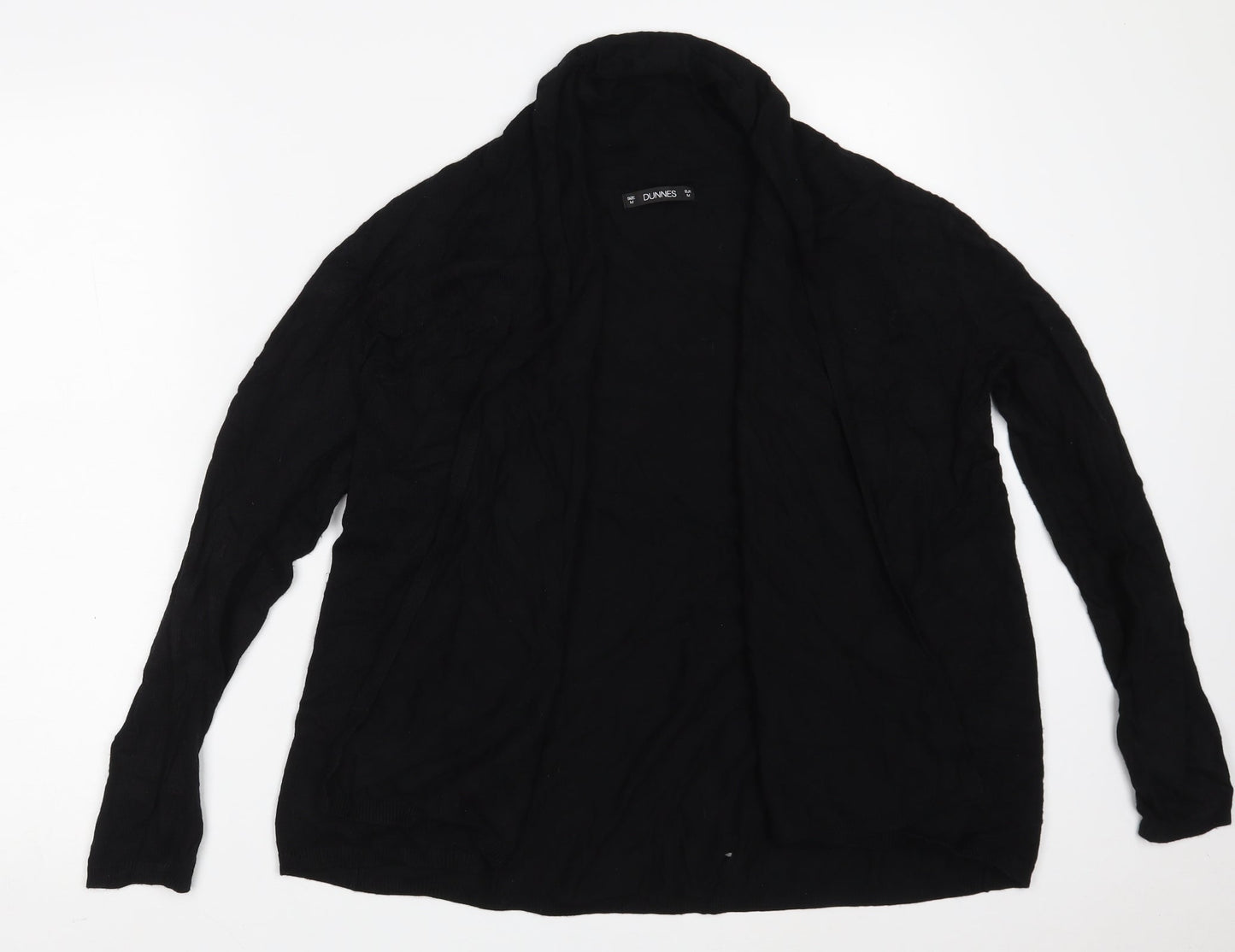 Womens UK Size M Dunnes Stores Black Wrap Jumper