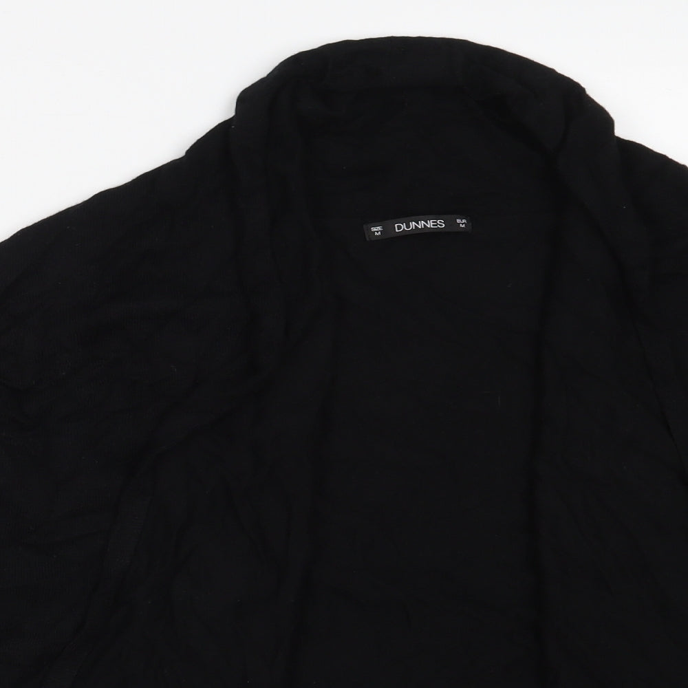 Womens UK Size M Dunnes Stores Black Wrap Jumper