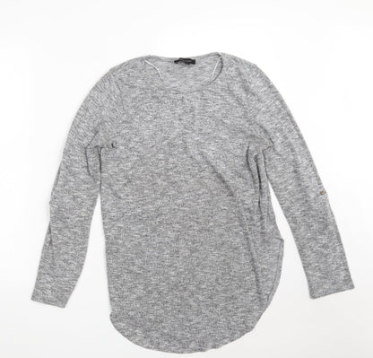 Womens UK Size 12 Atmosphere Grey Pullover Jumper
