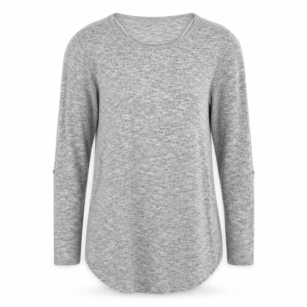 Womens UK Size 12 Atmosphere Grey Pullover Jumper