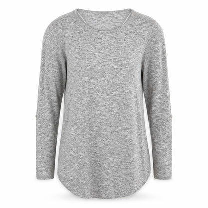 Womens UK Size 12 Atmosphere Grey Pullover Jumper