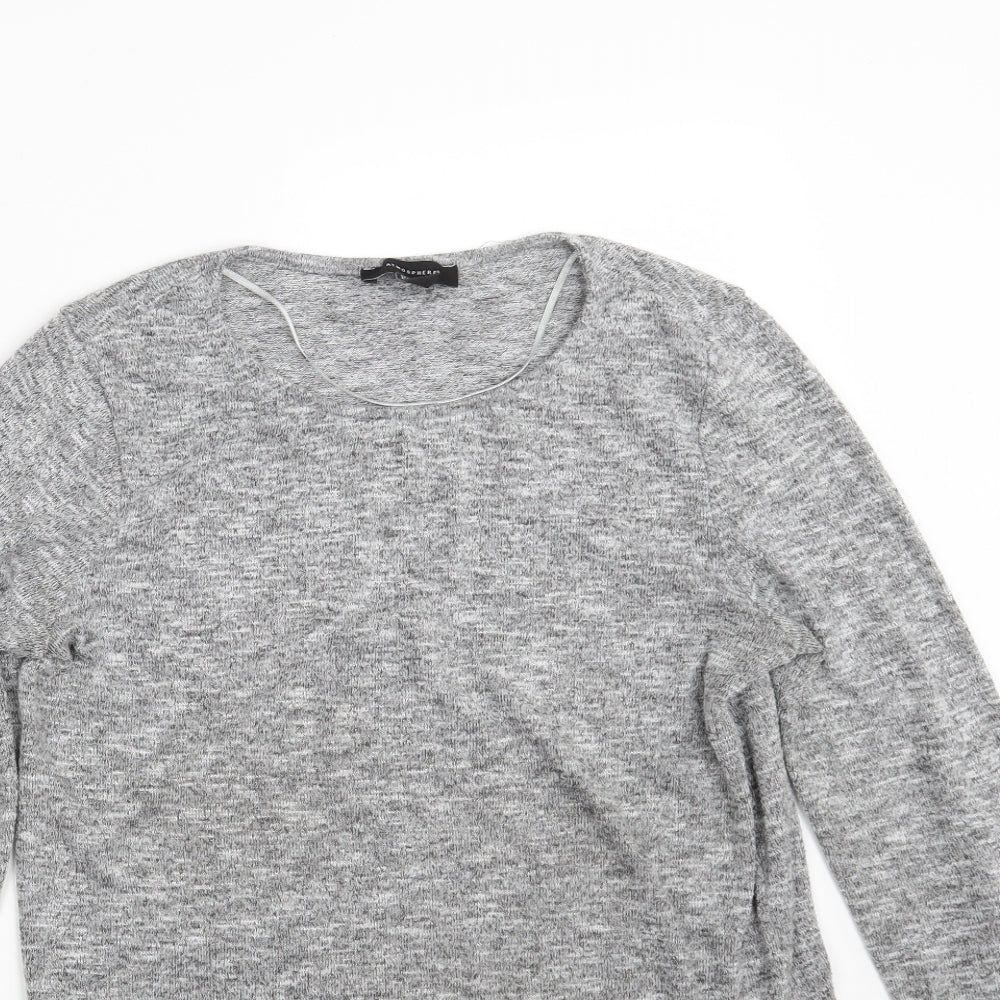 Womens UK Size 12 Atmosphere Grey Pullover Jumper