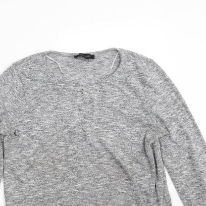 Womens UK Size 12 Atmosphere Grey Pullover Jumper