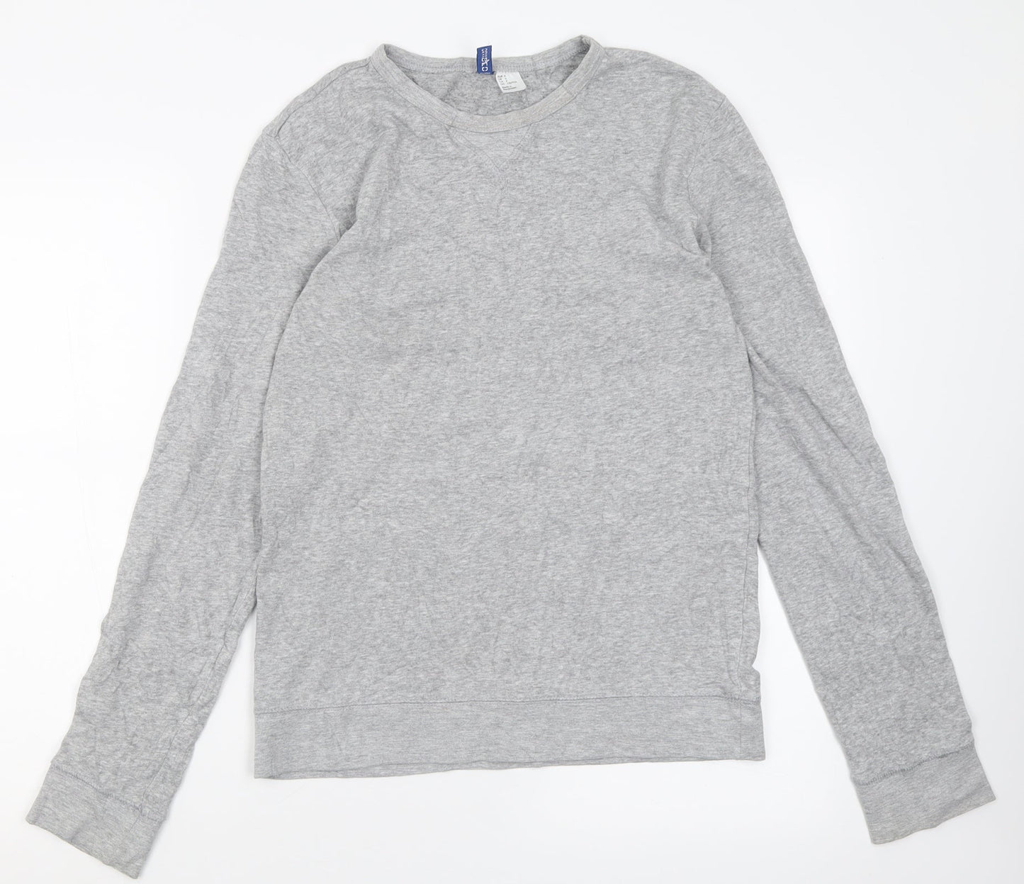 H&M Womens Grey  Coir Pullover Sweatshirt Size S  Pullover