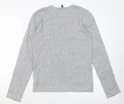 H&M Womens Grey  Coir Pullover Sweatshirt Size S  Pullover