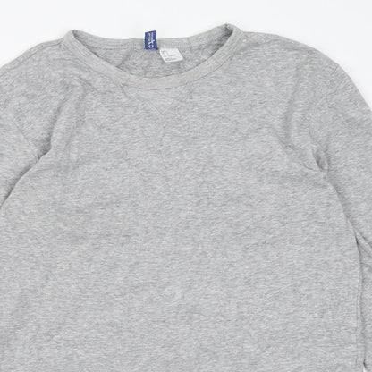 H&M Womens Grey  Coir Pullover Sweatshirt Size S  Pullover