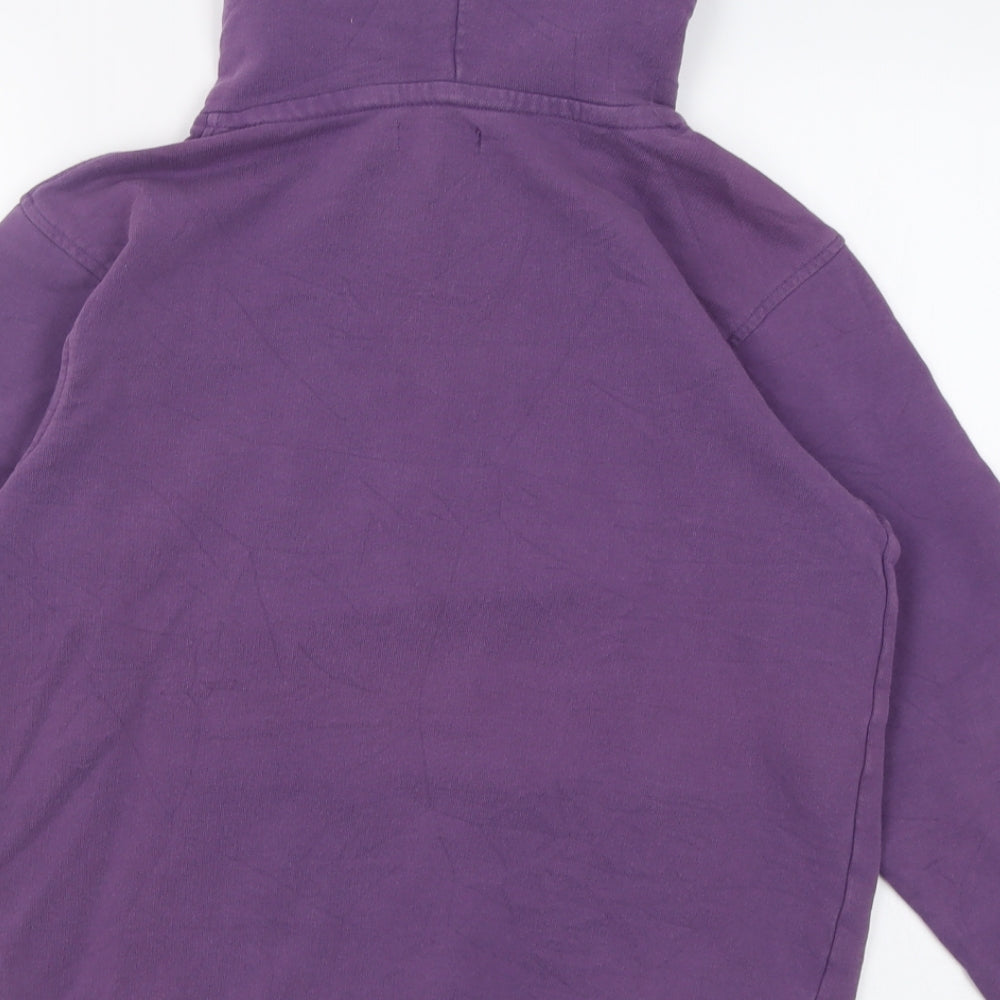 hawaii Womens Purple  Cotton Pullover Hoodie Size S  Pullover