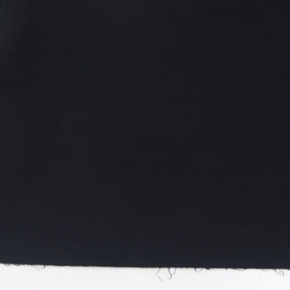 River Island Womens Black  Cotton Pullover Sweatshirt Size S  Pullover - Cropped