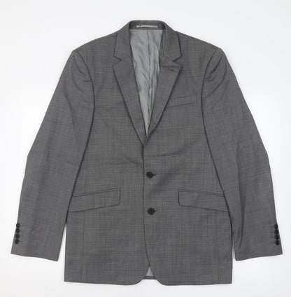 Mens UK Size 38 NEXT Regular Grey Suit Jacket