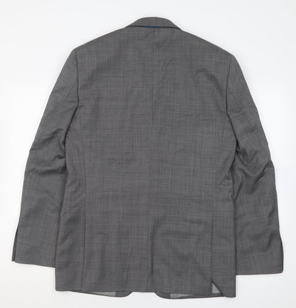 Mens UK Size 38 NEXT Regular Grey Suit Jacket