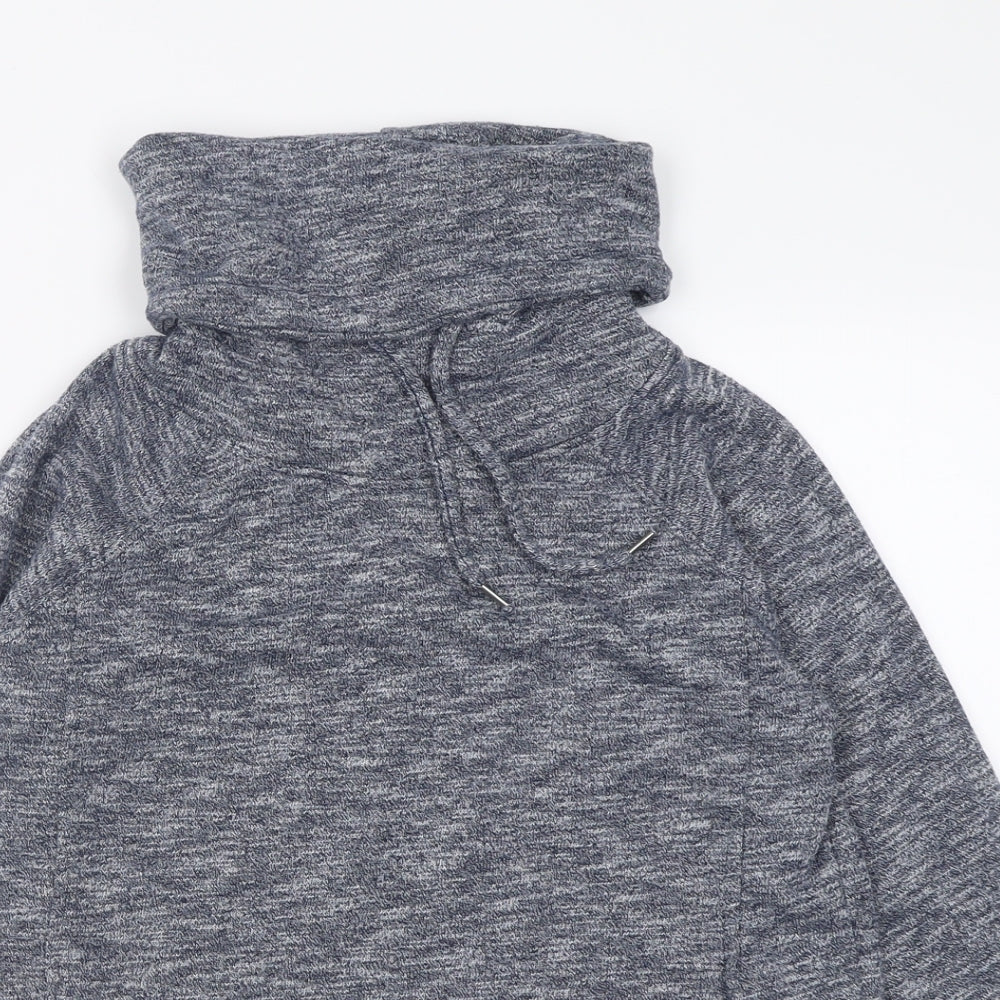 Atmosphere Womens Blue  Polyester Pullover Sweatshirt Size 10  Pullover