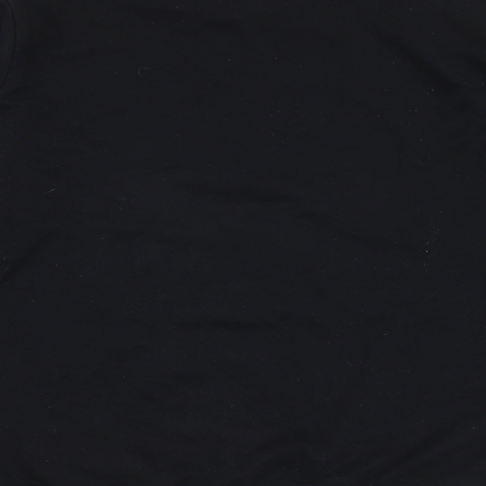 Mens UK Size L Oxylane Black Pullover Sweatshirt