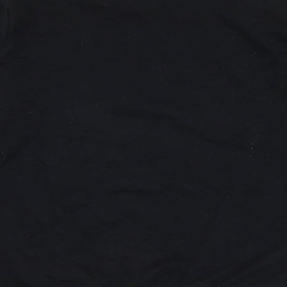 Mens UK Size L Oxylane Black Pullover Sweatshirt
